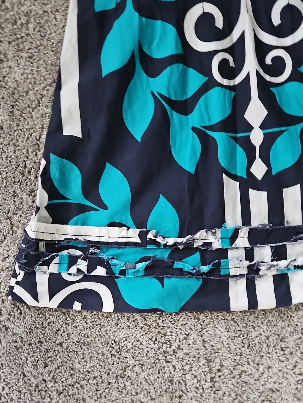Tory Burch Blue & White Mini Summer Dress 6